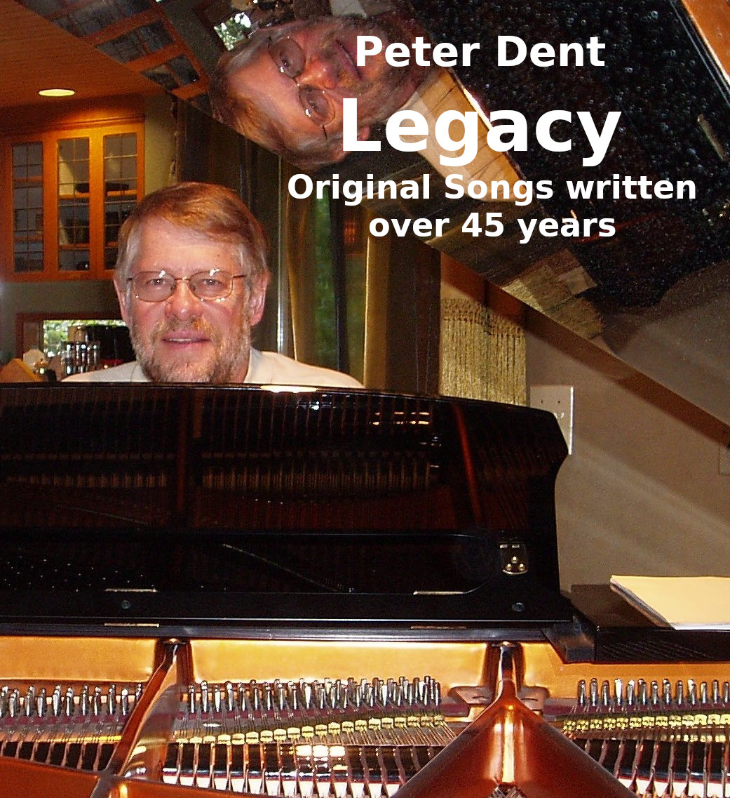 Peter Dent at
                piano